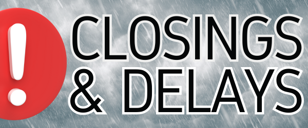 KOOL Closings and Delays